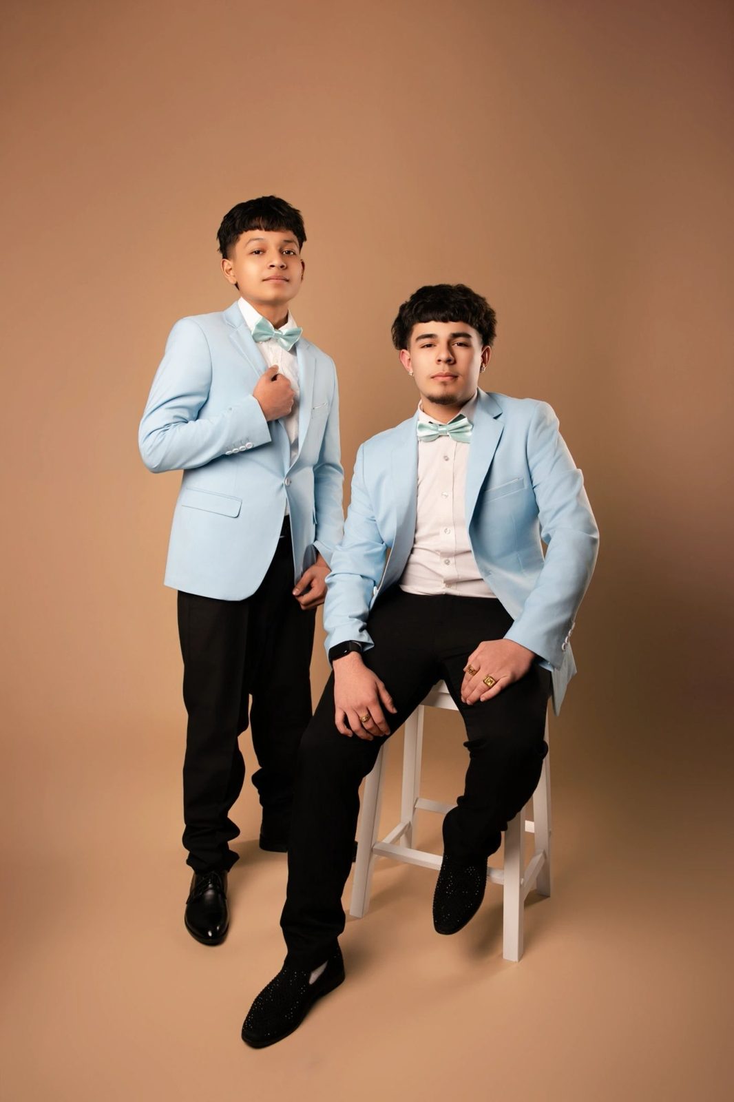 Baby Blue suit rental from Dallas Star Boyz