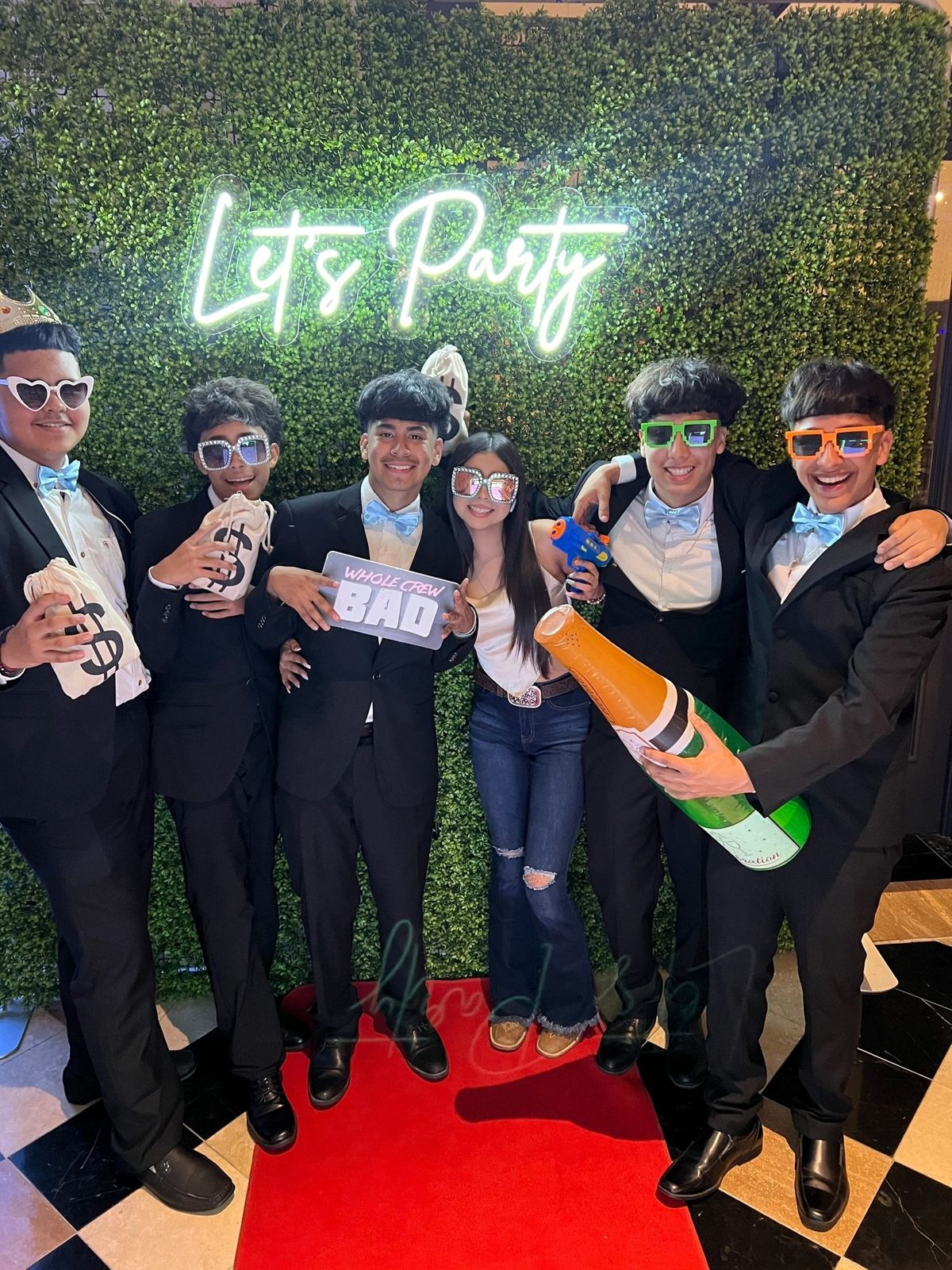 Cadets celebrating together after an event